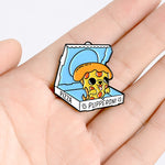 "Pupperoni" Pizza Enamel Pin (1.1in x 1.1in)