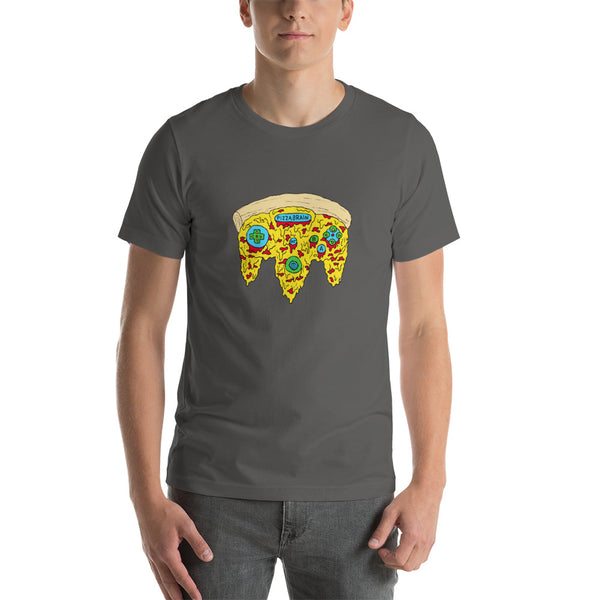 Pizza Brain N64 Short-Sleeve Unisex T-Shirt